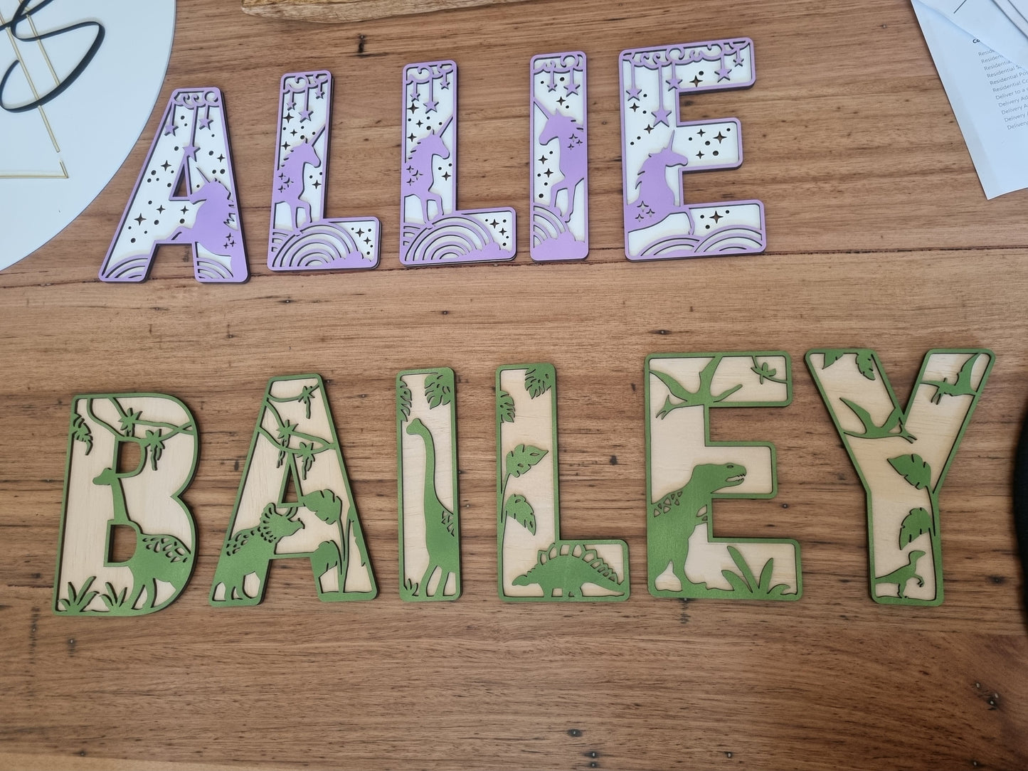 Themed Letters - Unicorn