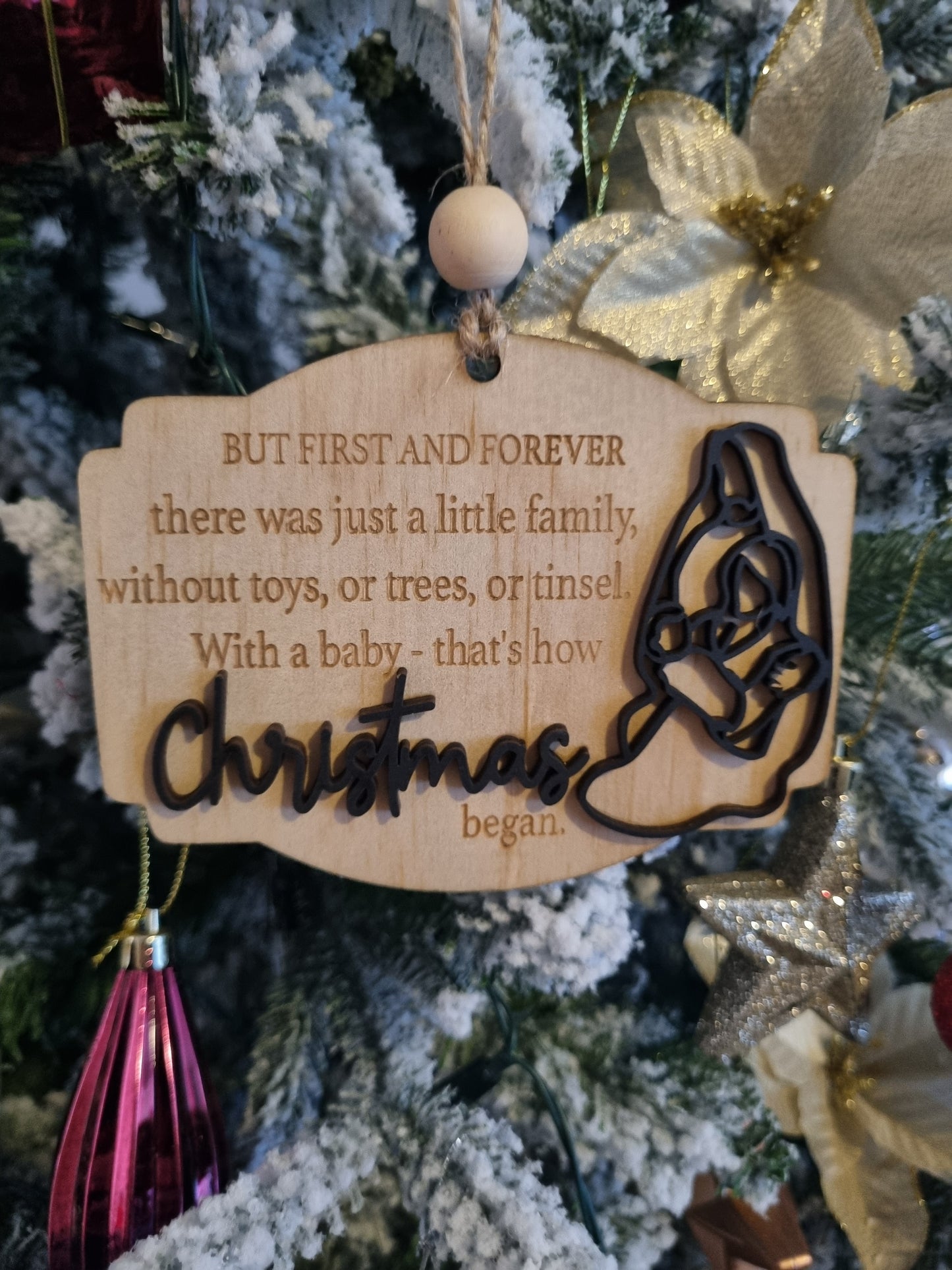 Religious Christmas Ornament 3