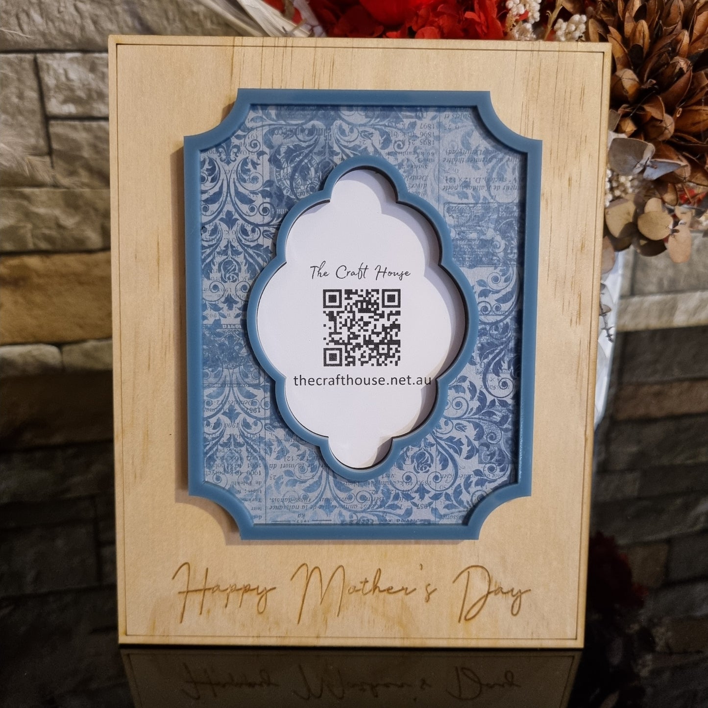 Mother's Day Vintage Photo Frame Style B