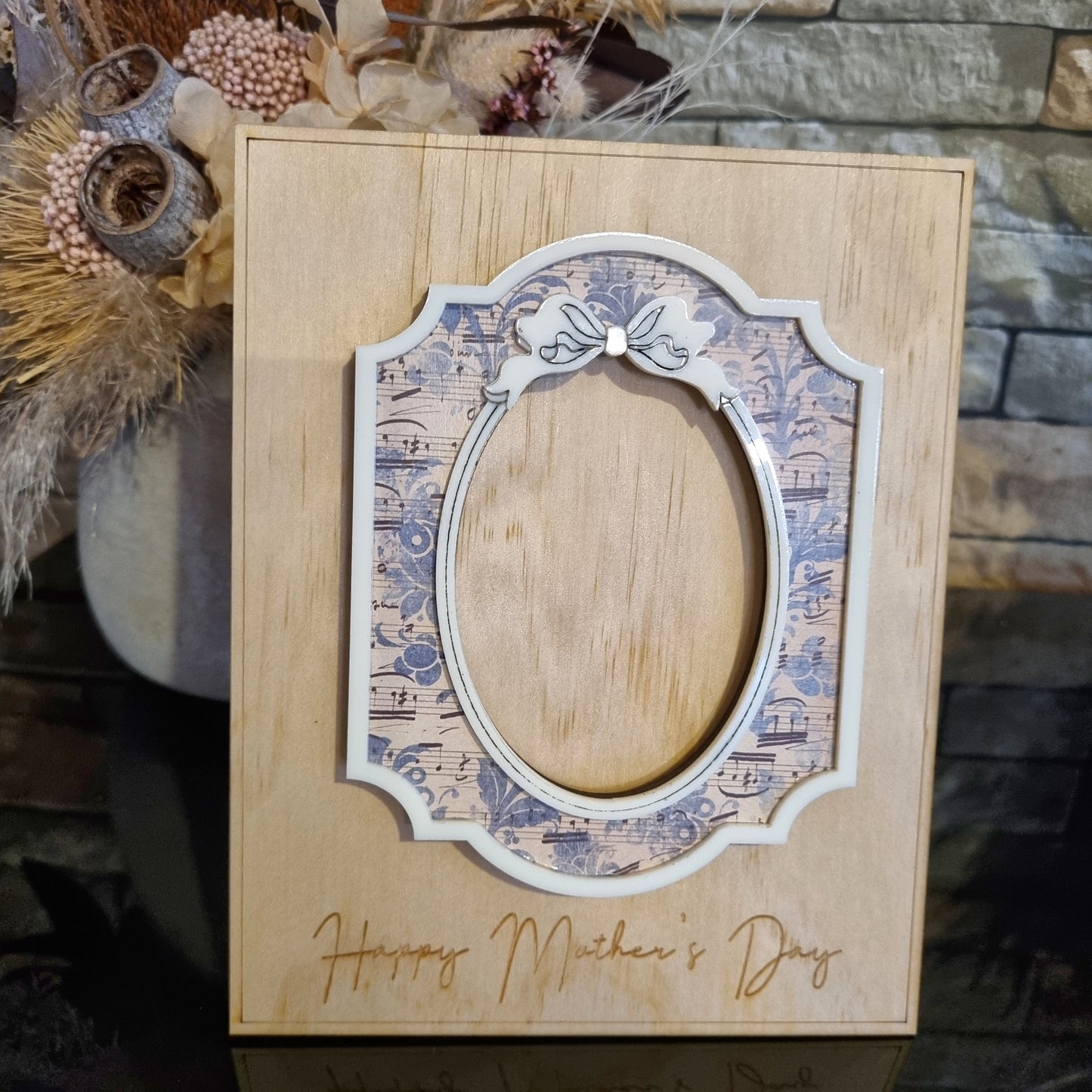 Mother's Day Vintage Photo Frame Style A