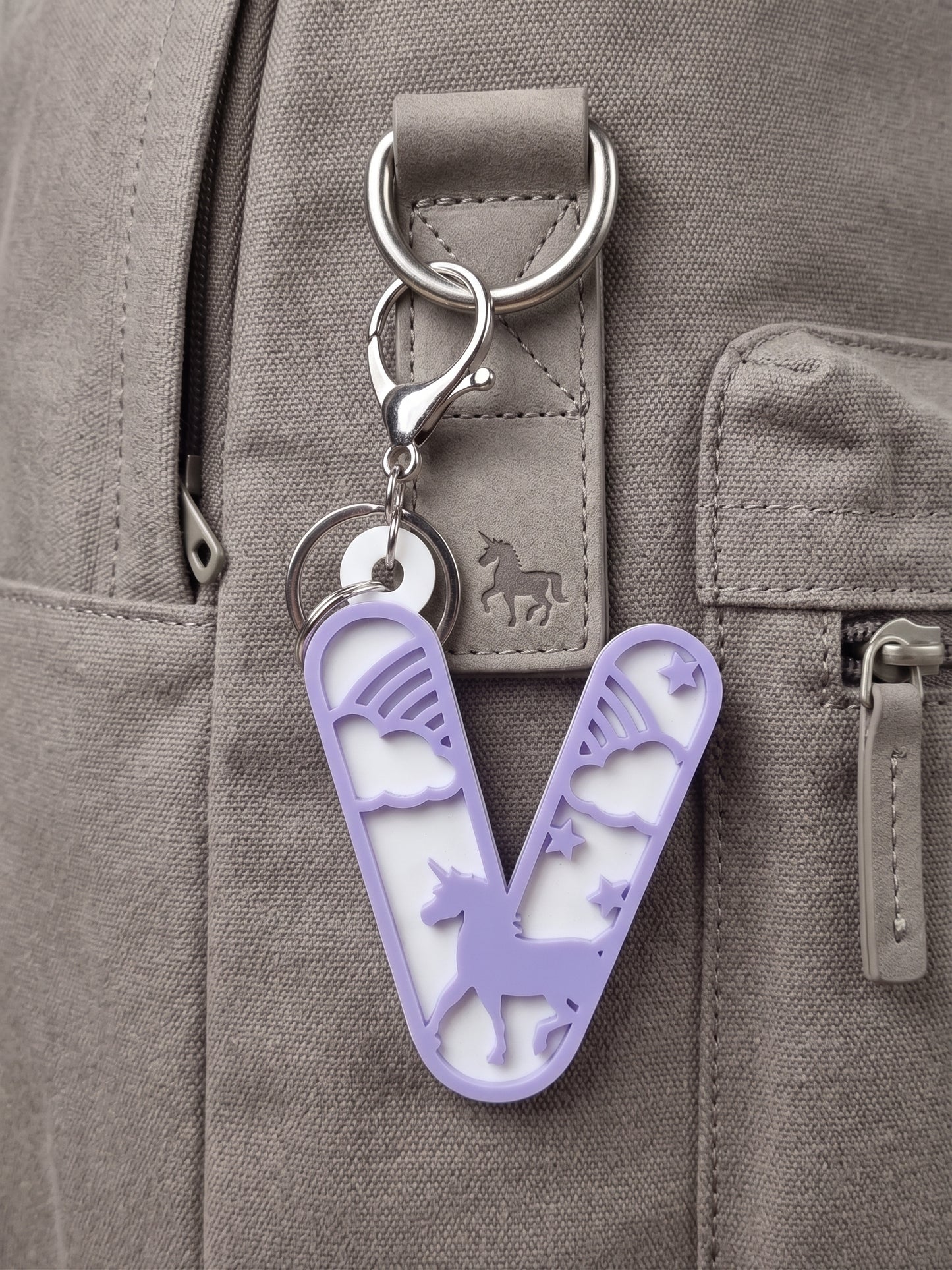 Unicorn Keyring