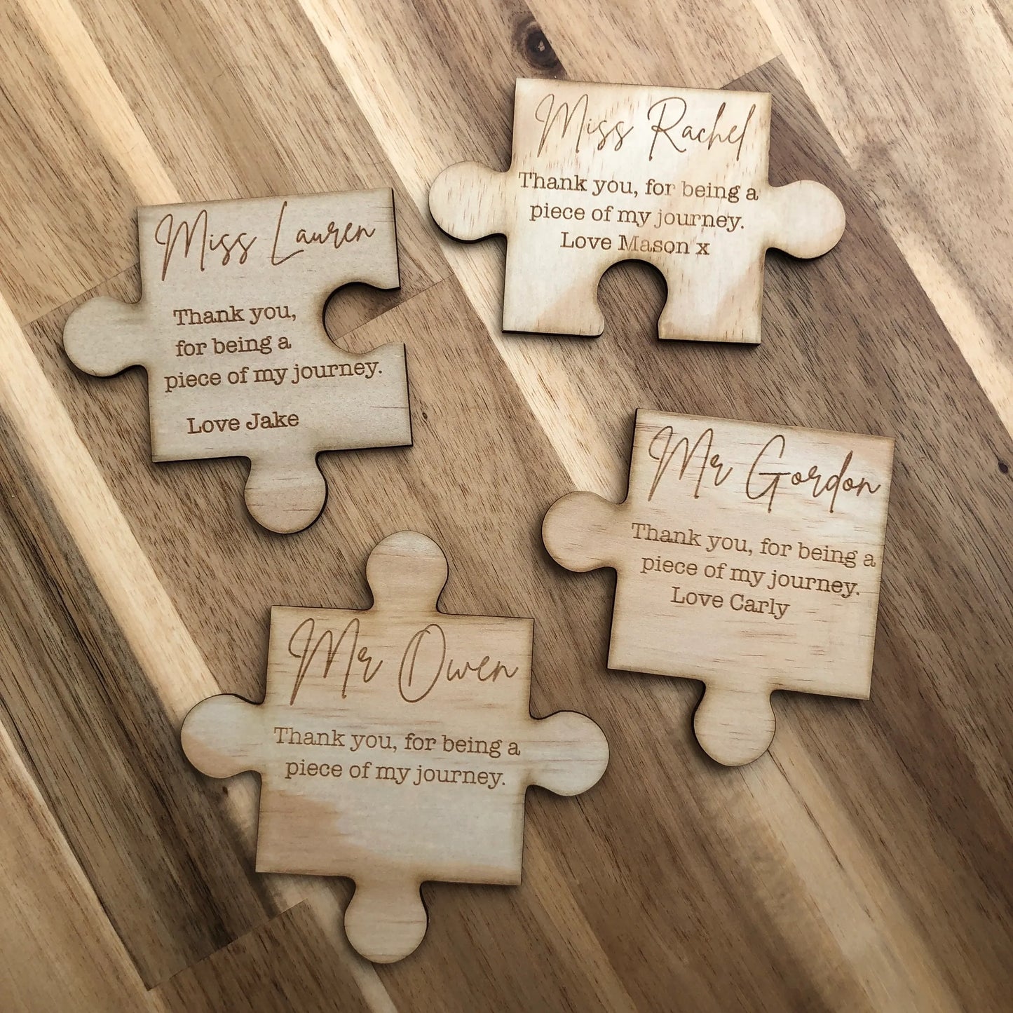 Puzzle Teacher Magnet