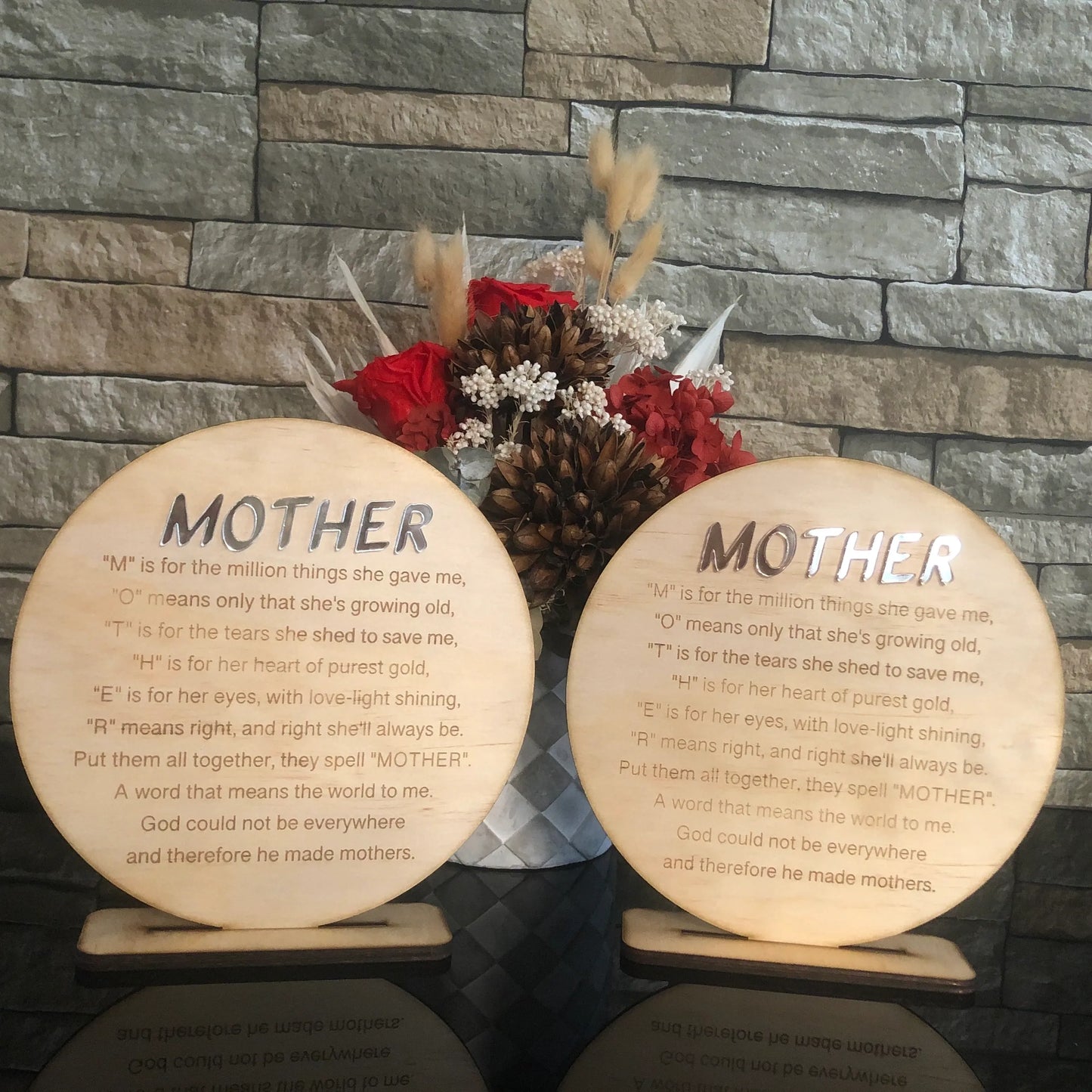 The MOTHER Free Standing Plaque