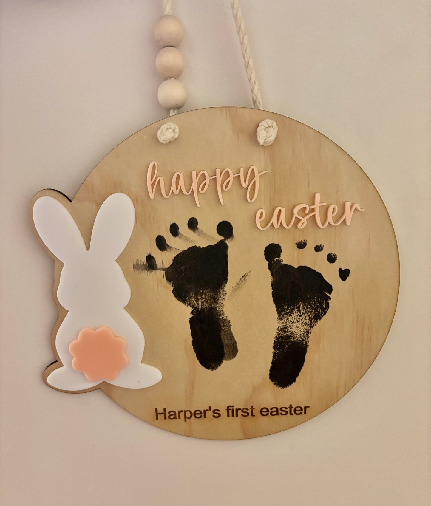 Easter Foot/Hand Print Baby Sign