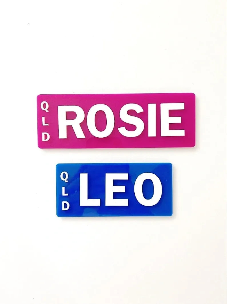 Children's Number Plates