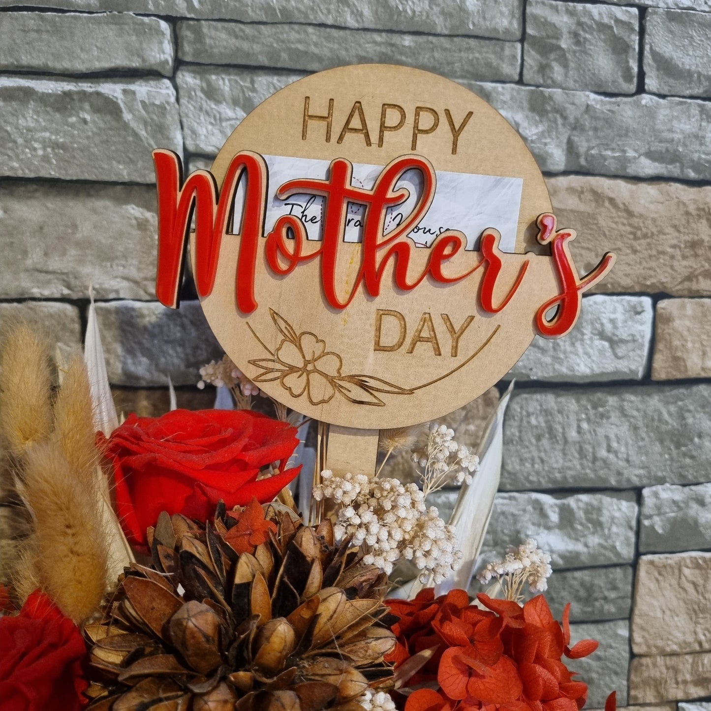 Gift Card Holder Plant Stake