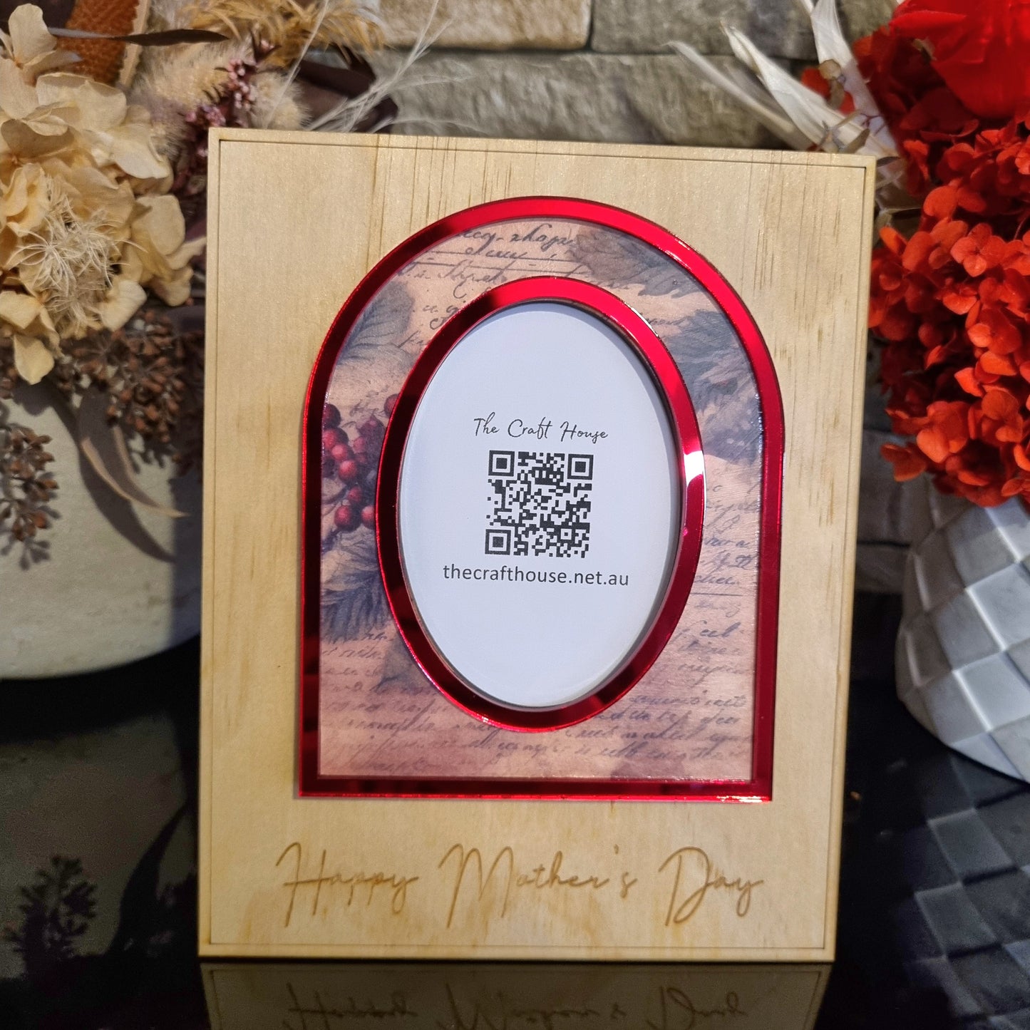 Mother's Day Vintage Photo Frame Style C