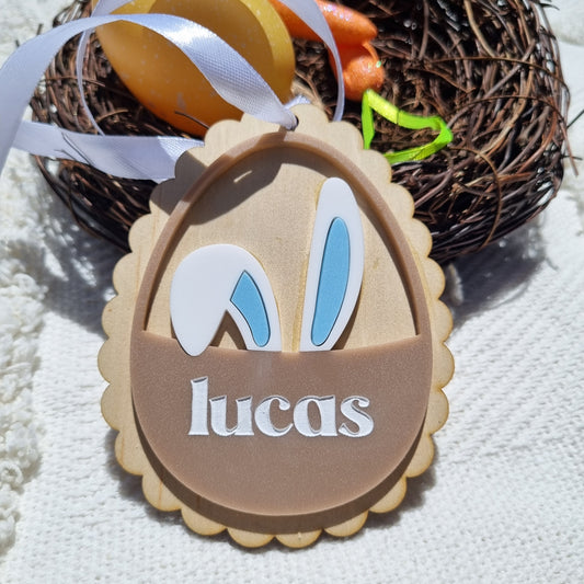 Easter Bunny Basket Scallop
