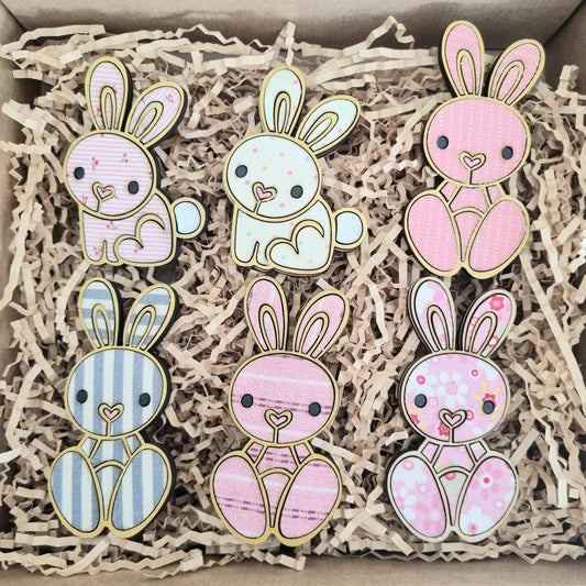 Easter Bunny Magnet Collection