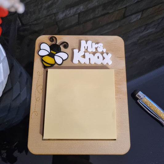 Bee Acrylic Note Pad