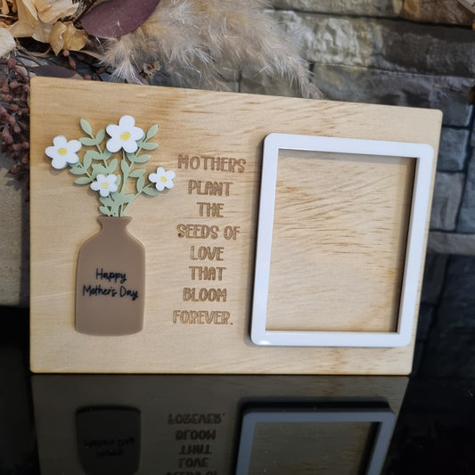 Magnet Photo Frame Mother's Plant The Seeds