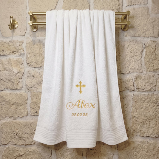 Baptism / Christening Towel Keepsake