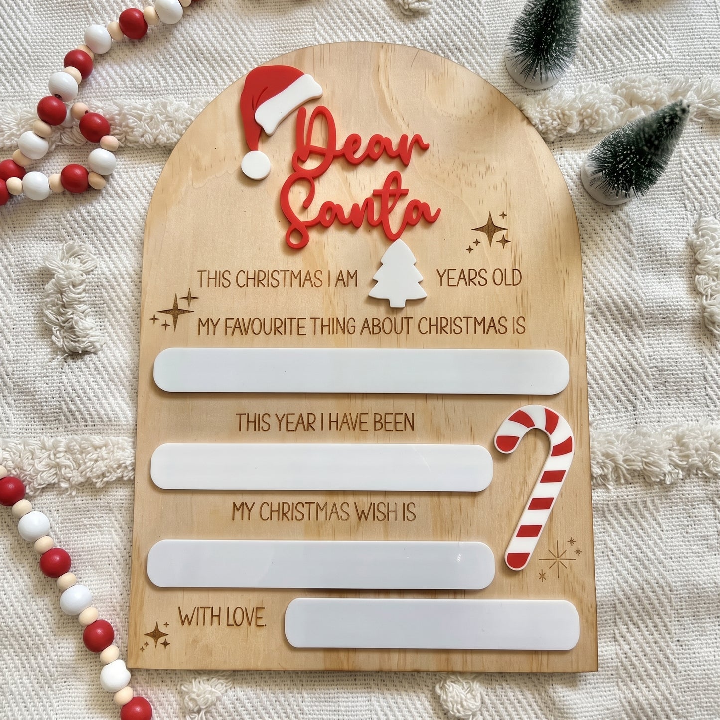 "Dear Santa" Board