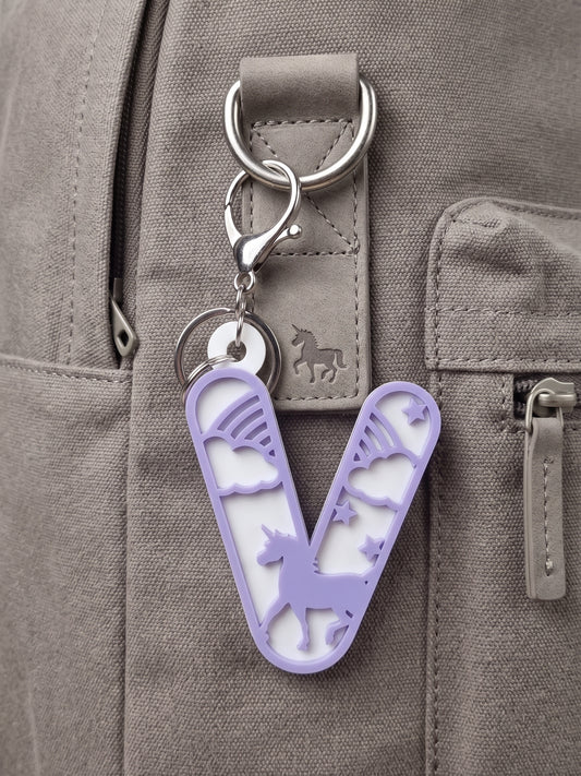 Unicorn Keyring