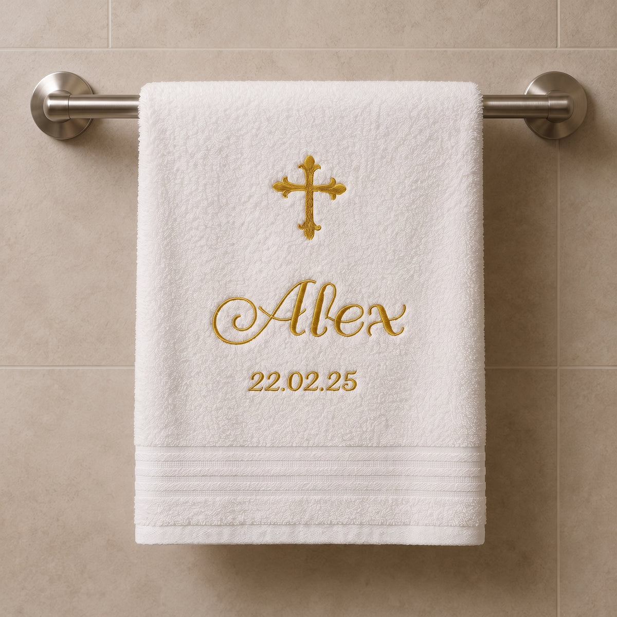 Baptism / Christening Towel Keepsake