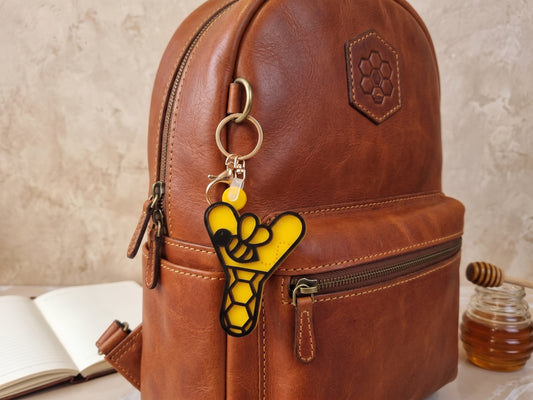 Bee Keyring
