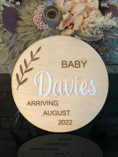 Announcement Plaques