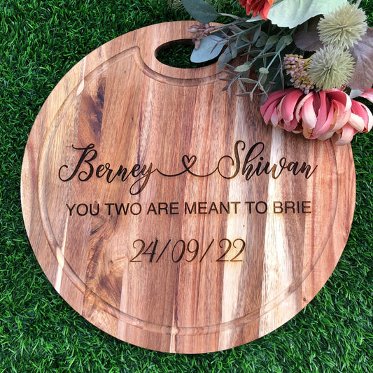 Personalised 37cm Acacia Board